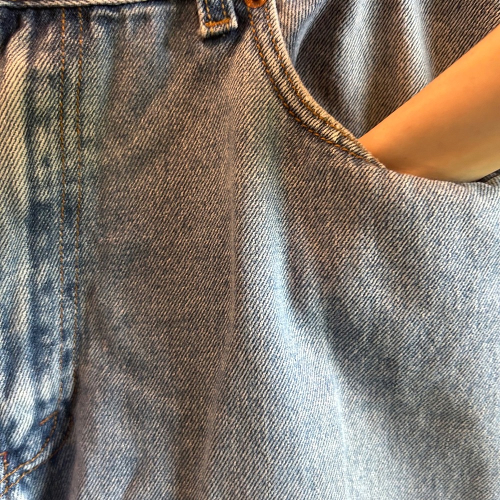 Levis 550 Relaxed Fit Jeans Mens‎ 36x30 (measured) Blue Medium Wash Tapered Leg - Picture 6 of 8